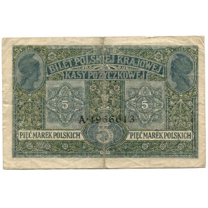 II RP, 5 marek polskich 1916 Generał