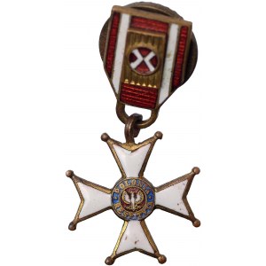 PRL, Miniatura Krzyża Wielkiego Orderu Odrodzenia Polski Panasiuk