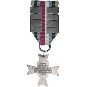 PSZnZ, Krzyż Czynu Bojowego Polskich Sił Zbrojnych na Zachodzie okucia kampanii włoskiej