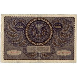 II RP, 1000 marek polskich 1919