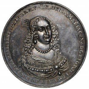 Władysław IV Waza, Medal zaślubinowy z Ludwiką Marią 1646 r. Dadler - Rzadkość