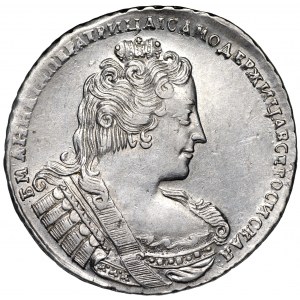 Russia, Anna, Rouble 1733