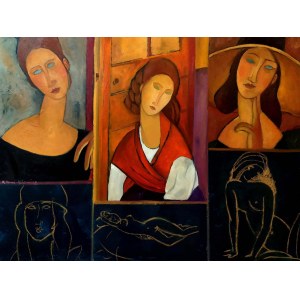 Krystyna Ruminkiewicz, Solche drei von Modigliani, 2023