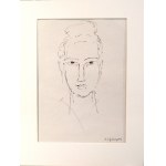 Tadeusz Kulisiewicz(1899 Kalisz-1988 Warszawa),Portret kobiety