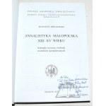 DRELICHARZ Wojciech, Annalistyka małopolska XIII-XV wieku.