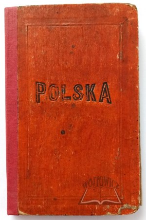 (POLAND). Charter of Poland and neighboring countries, with special marking of railroads, beaten roads, navigable rivers and spas.