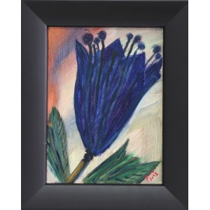 Ryszard GROSZ (ur. 1964), Niebieski kwiat, 2023