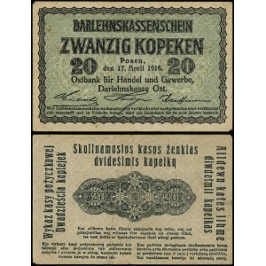 Polen, 20 Kopeken, 17.04.1916, Poznań
