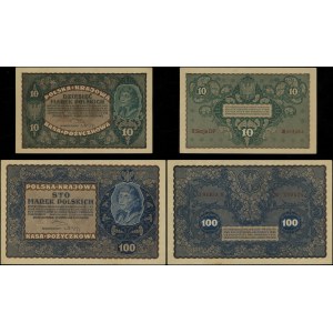 Polonia, serie di 3 banconote, 23.08.1919