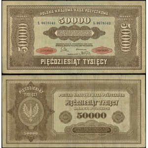 Polen, 50.000 polnische Mark, 10.10.1922,L
