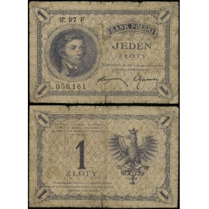 Polen, 1 Zloty, 28.02.1919, 97 F