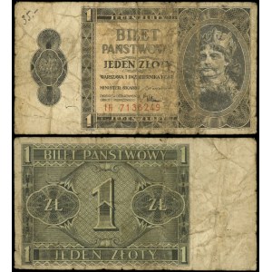 Polen, 1 Zloty, 1.10.1938
