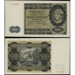 Polska, 500 złotych, 1.03.1940