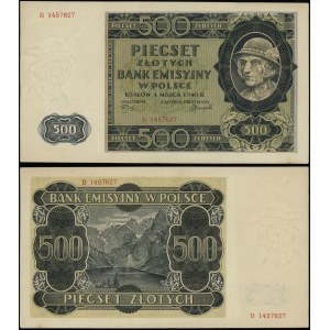 Poland, 500 zloty, 1.03.1940