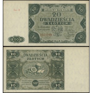 Poland, 20 zloty, 15.05.1947
