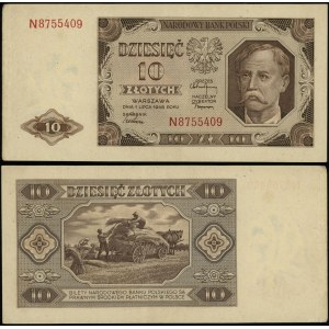 Pologne, 10 zloty, 1.07.1948