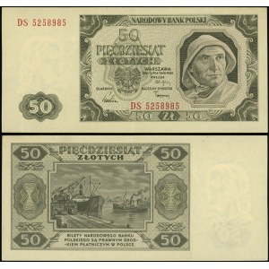 Poland, 50 zloty, 1.07.1948