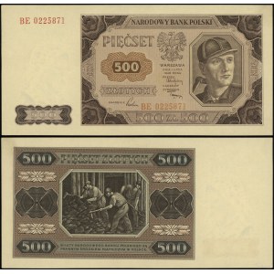 Poland, 500 zloty, 1.07.1948