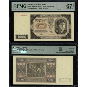 Poland, 500 zloty, 1.07.1948