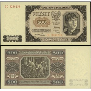Poland, 500 zloty, 1.07.1948