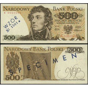 Pologne, 500 zloty, 16.12.1974