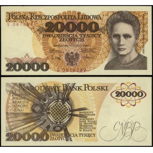 Polonia, 20.000 PLN, 1.02.1989