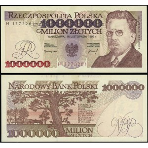 Poland, 1,000,000 zloty, 16.11.1993