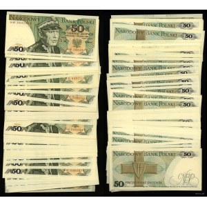 Polonia, set: 98 x 50 oro, 1.12.1988