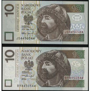 Polonia, 2 x 10 oro, 25.03.1994 e 15.09.2016