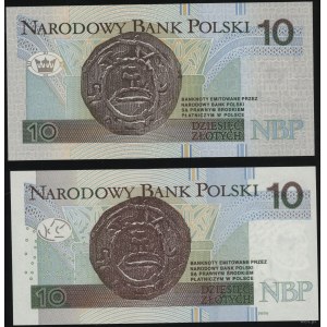 Polonia, 2 x 10 oro, 25.03.1994 e 15.09.2016