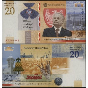 Pologne, 20 PLN, 10.04.2021