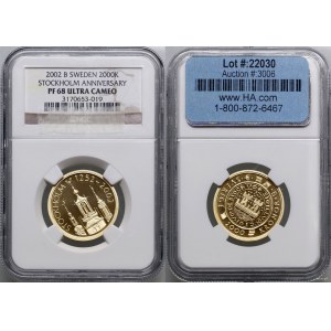Sweden, 2,000 kroner, 2002, Eskilstuna