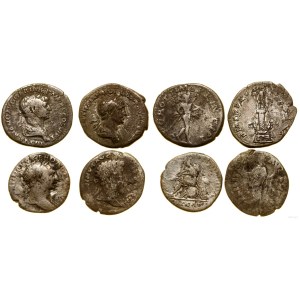 Römisches Reich, 4 x Denar, Rom