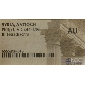 Roman Empire, coin tetradrachma, 244, Antioch