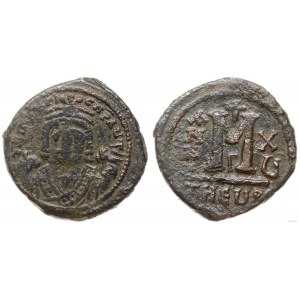 Byzantium, follis, year 15 (AD 596-597), Antioch