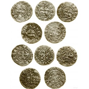 Pologne, série de 5 x demi-penny, Cracovie