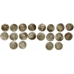 Polsko, sada 10 x půlpenny, Krakov