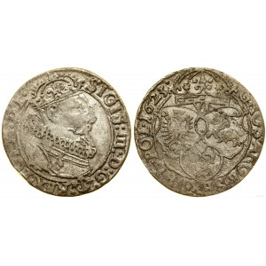 Pologne, six pence, 1623, Cracovie