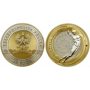 Polsko, 10 zlotých, 2004, Varšava