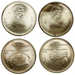Kanada, let 2 x 10 dolarů, 1975, Ottawa