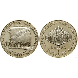 United States of America (USA), $1, 1987 S, San Francisco