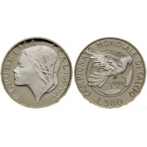 Italy, 500 lira, 1990, Rome