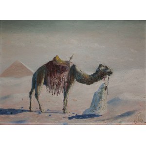 Ludwik Jablonski, Prayer of a Bedouin in the Desert
