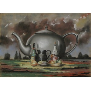 Marian Michalik, Still life with kettle