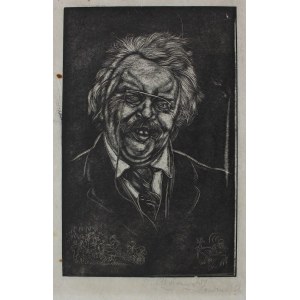 Stefan Mrożewski, Porträt von Gilbert Keith Chesterton