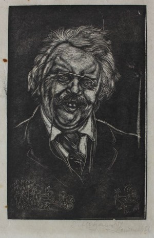 Stefan Mrożewski, Portret Gilberta Keitha Chestertona