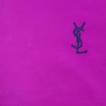 Fuchsia scarf by Yves Saint Laurent