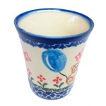 Hand-painted cup, Boleslawiec (?)