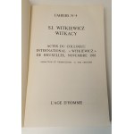 NOTES CAHIER WITKIEWICZ No 4