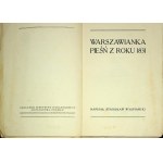 WYSPIAŃSKI Stanisław - WARSZAWIANKA PIEŚŃ Z ROKU 1831